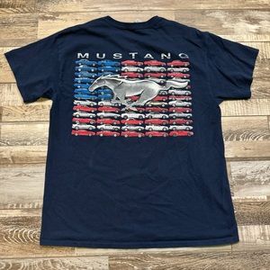 Ford Mustang Flag Graphic T-Shirt
Size Large